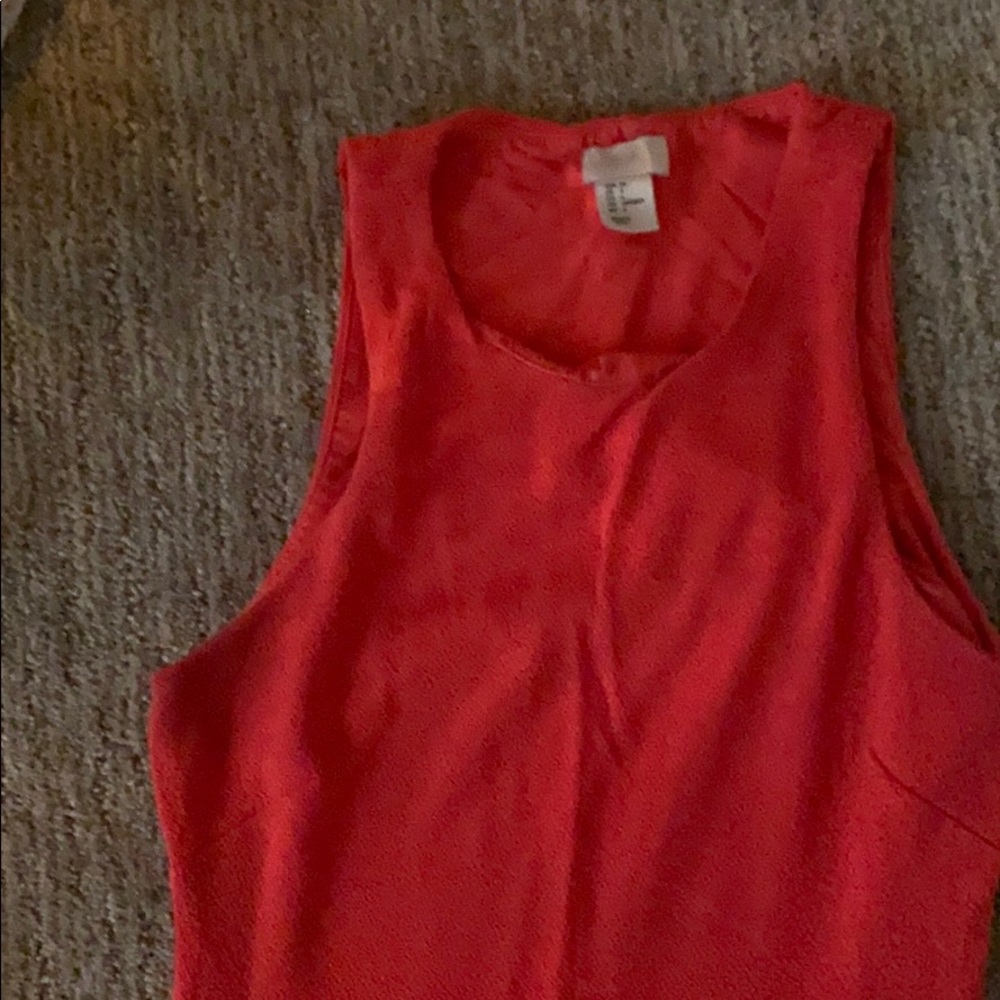 H&M red dress size 4